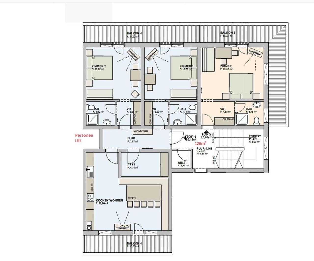 Brandtnerhof Betriebe Aparthotel Waidring Room photo